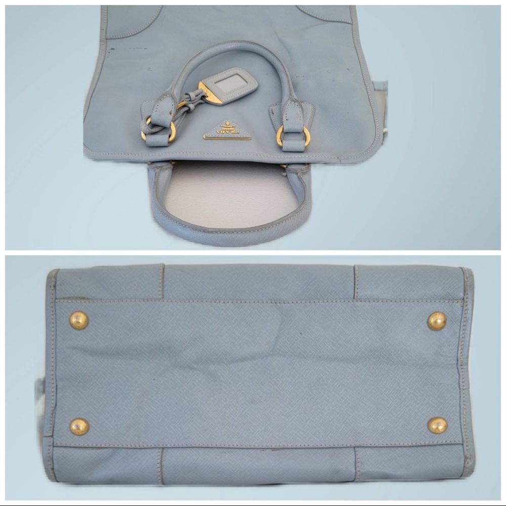 PRADA Convertible Shopping Tote Saffiano Leather Large - Picture 6 of 7